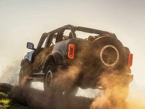 2023 Ford Bronco off roading