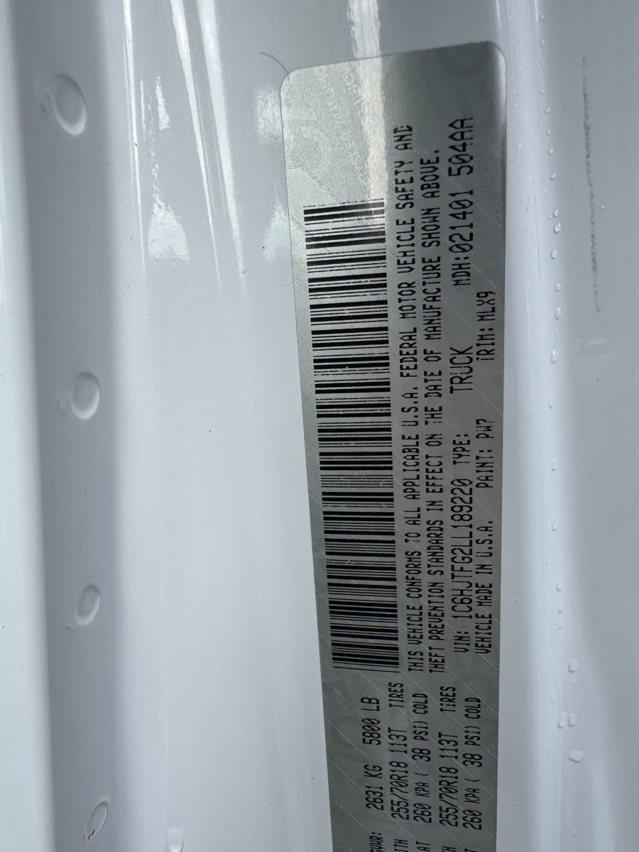 2020 Jeep Gladiator Overland