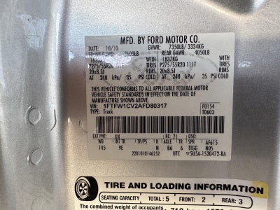 2010 Ford F-150 Platinum