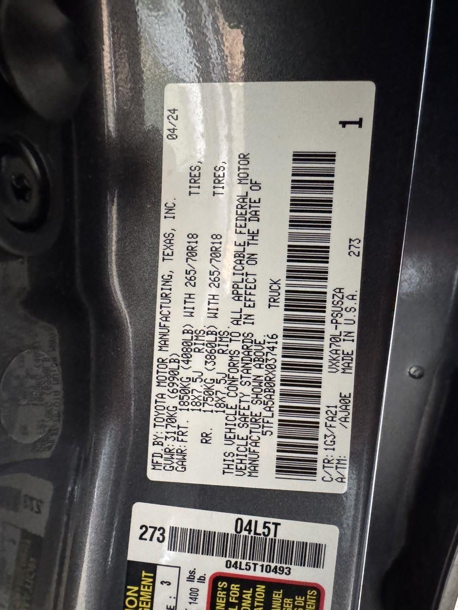 2024 Toyota Tundra SR5