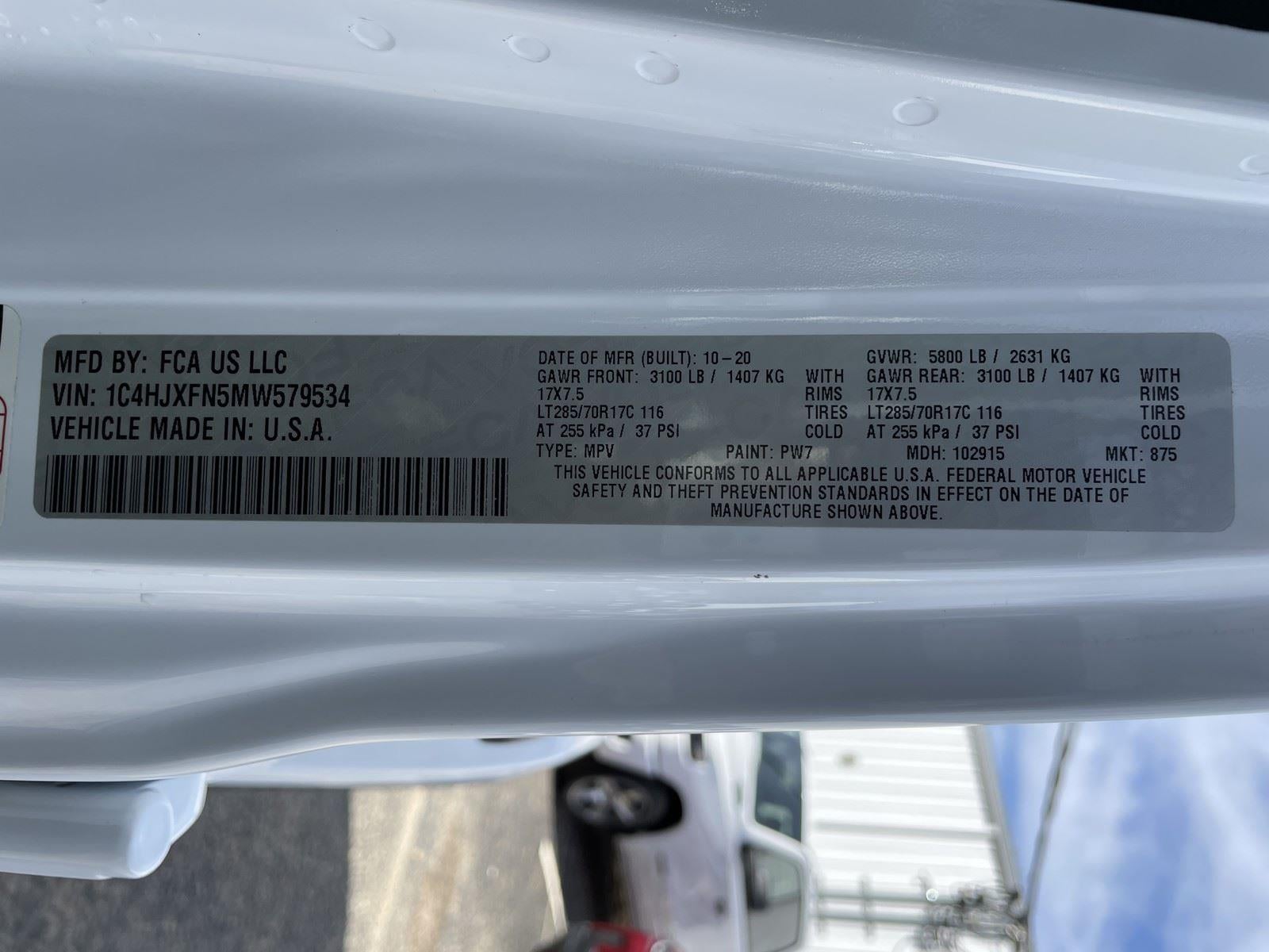 2021 Jeep Wrangler Unlimited Rubicon