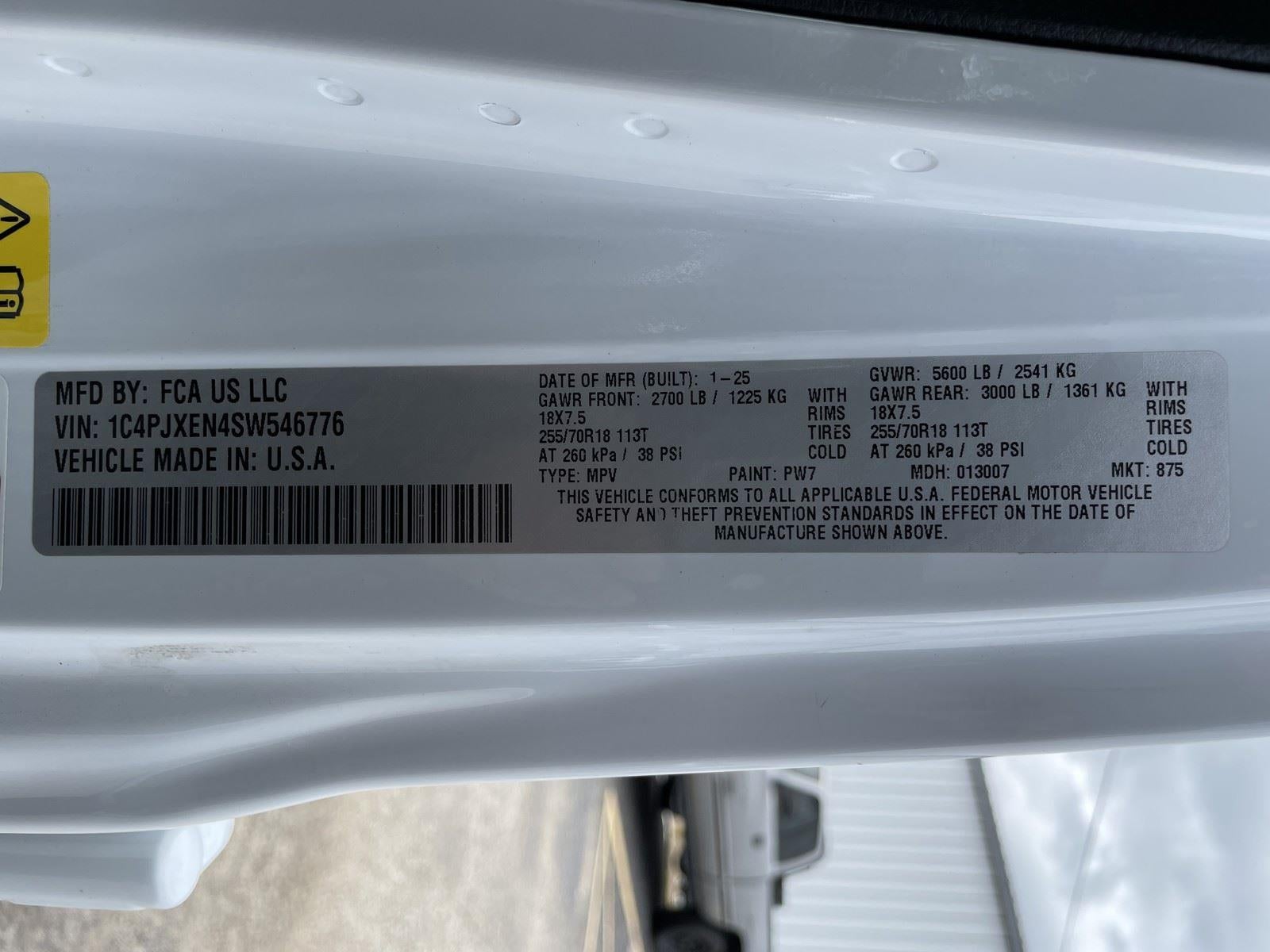 2025 Jeep Wrangler Sahara