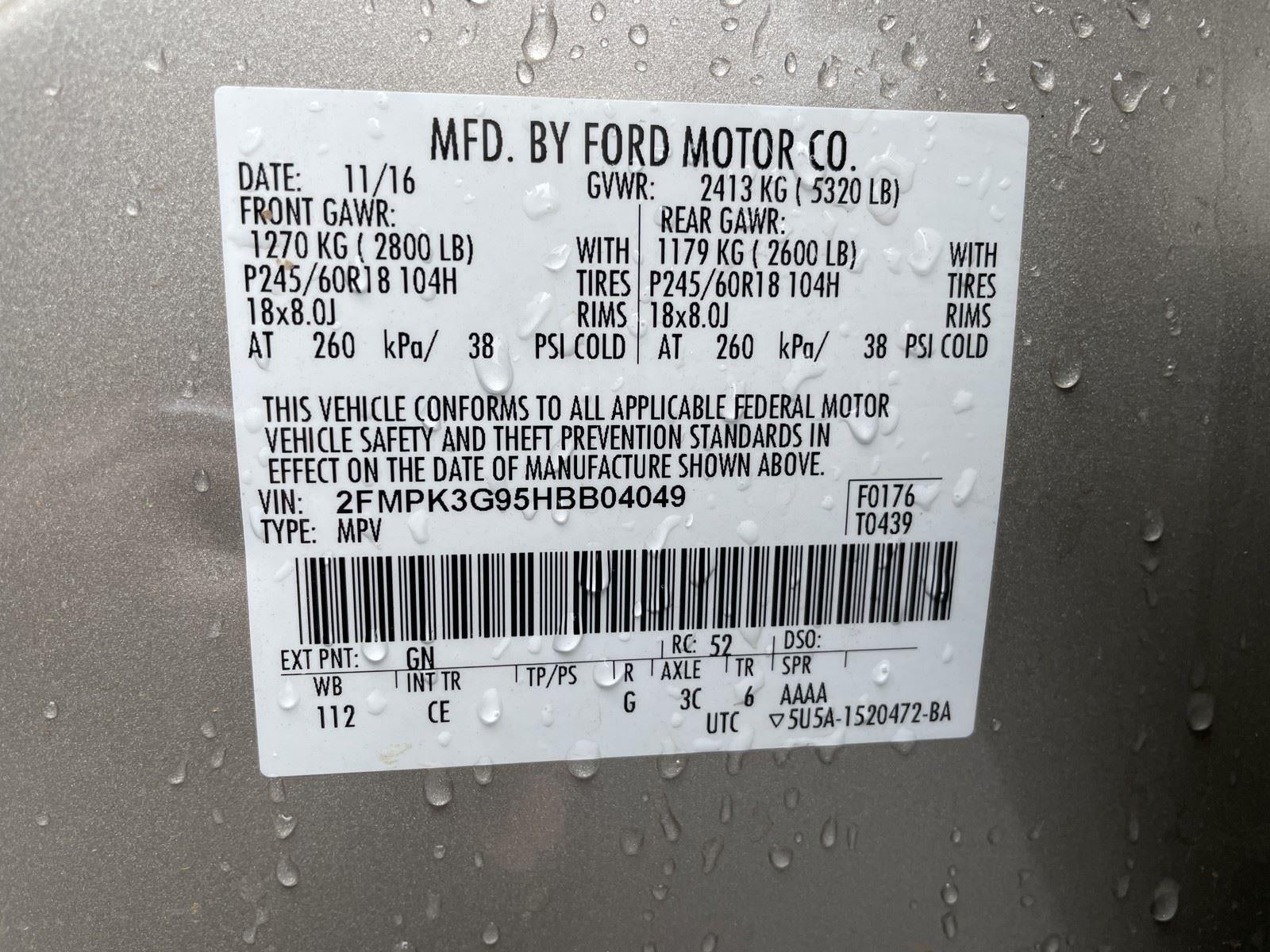 2017 Ford Edge SE