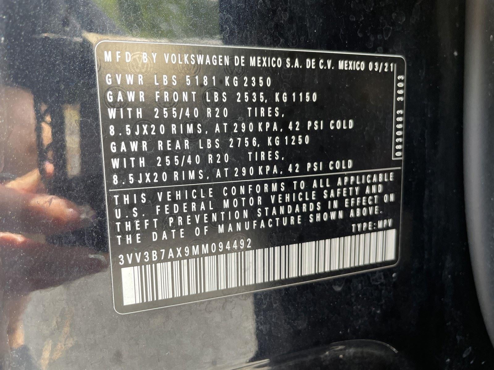 2021 Volkswagen Tiguan SE