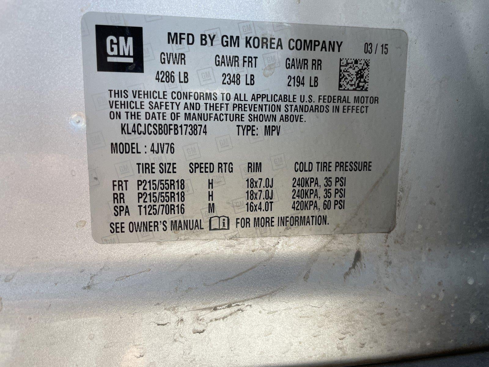 2015 Buick Encore Leather