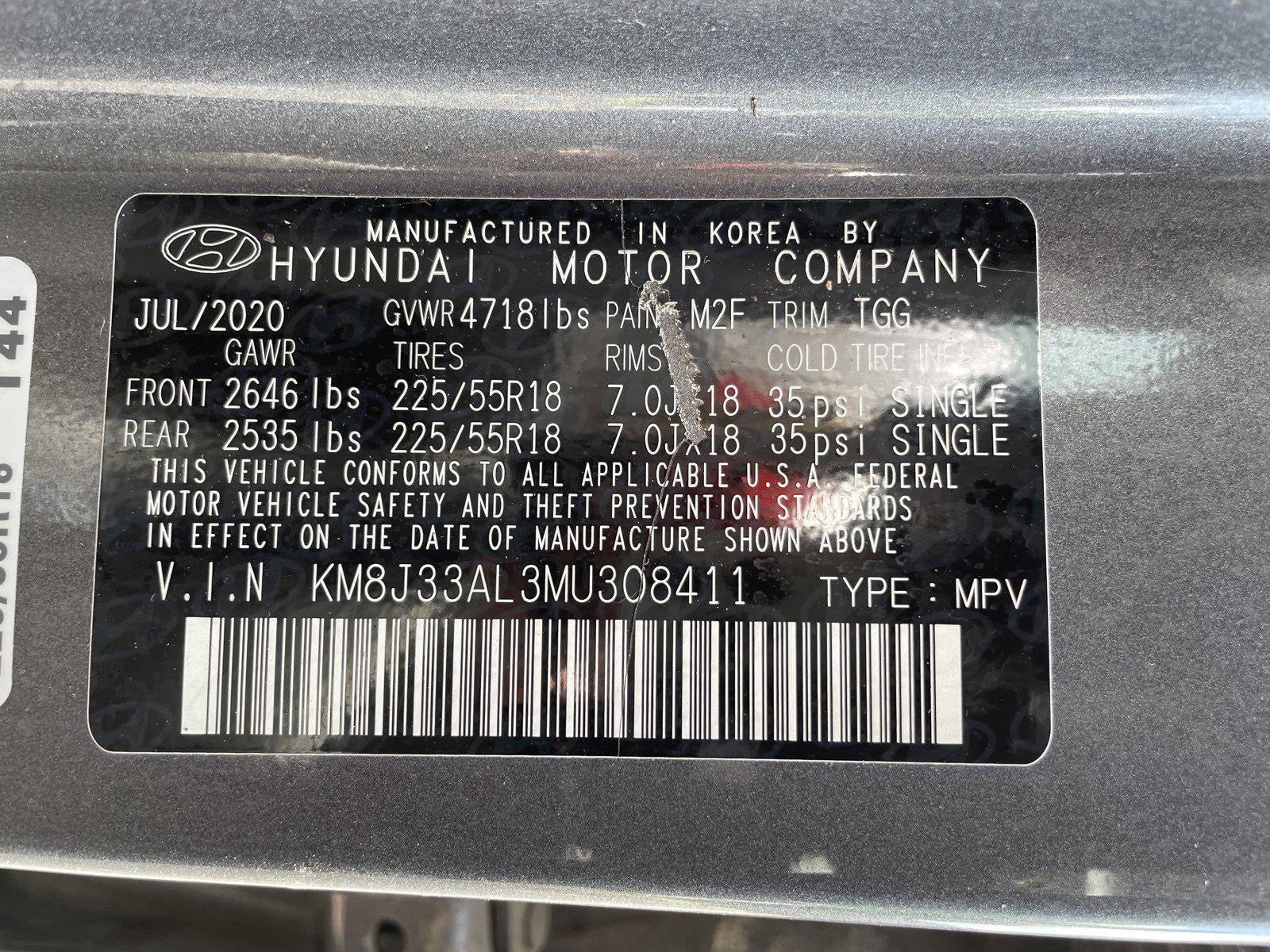 2021 Hyundai Tucson SEL