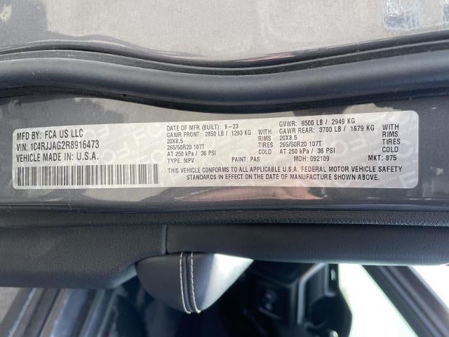 2024 Jeep Grand Cherokee L Altitude X