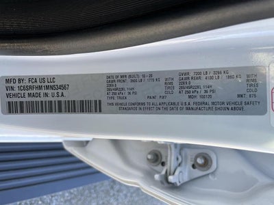 2021 RAM 1500 Limited