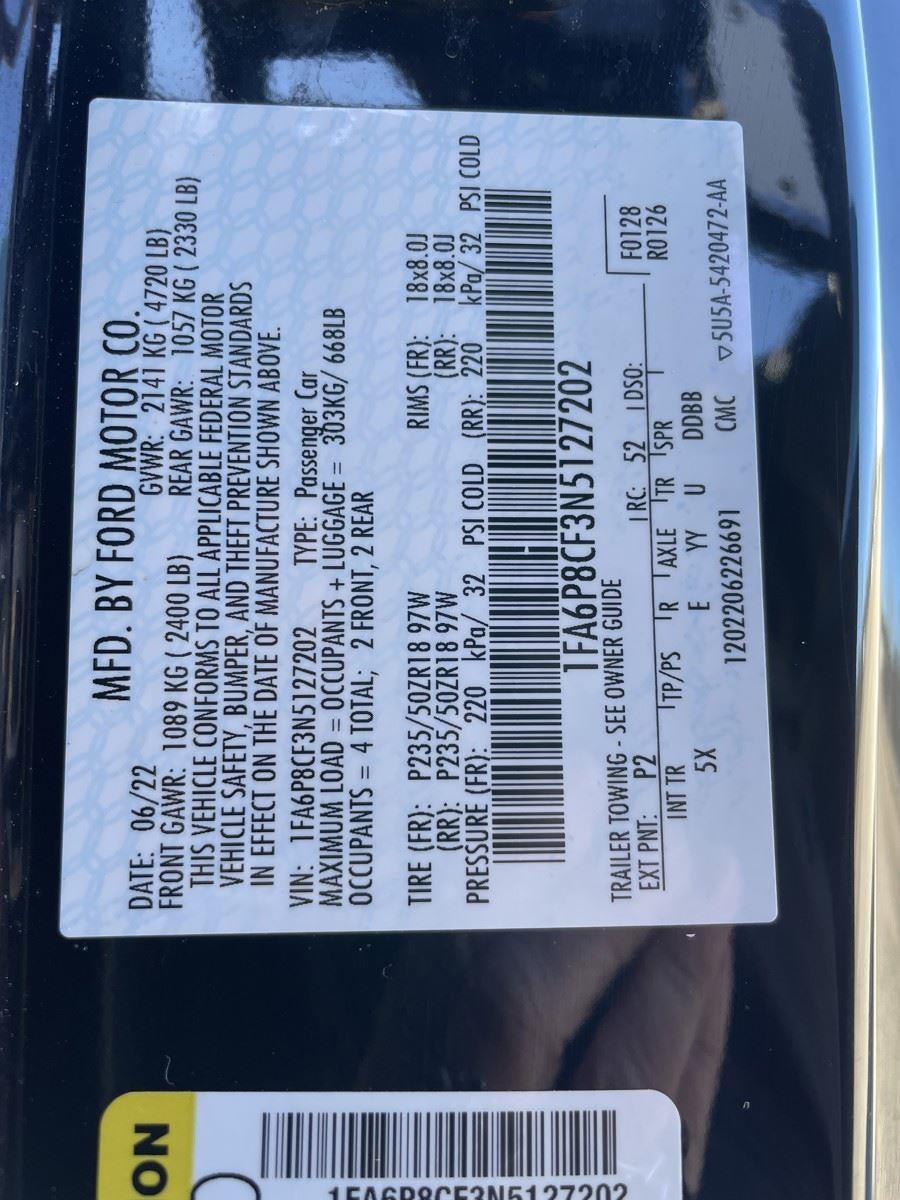 2022 Ford Mustang GT Premium