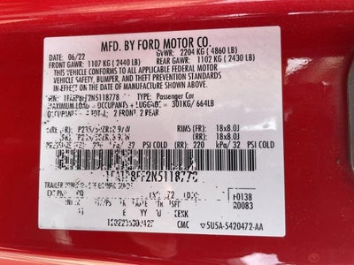 2022 Ford Mustang GT Premium