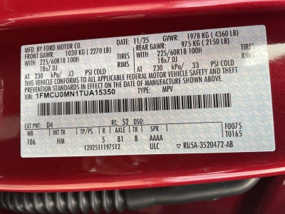 2026 Ford Escape ST-Line