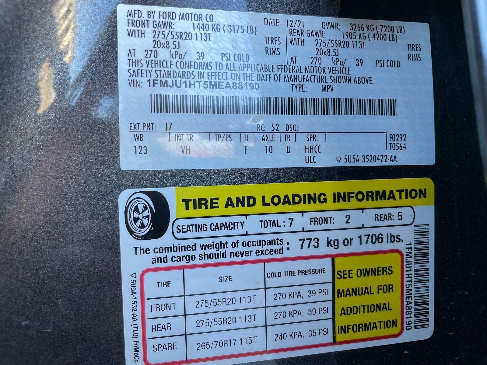 2021 Ford Expedition XLT