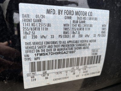 2024 Ford Explorer XLT