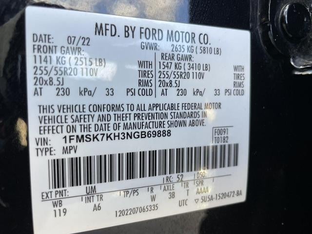 2022 Ford Explorer ST-Line