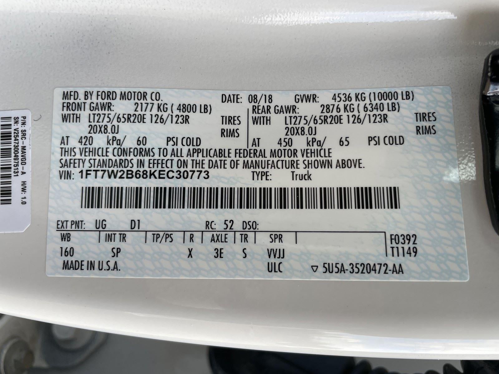 2019 Ford Super Duty F-250 SRW King Ranch