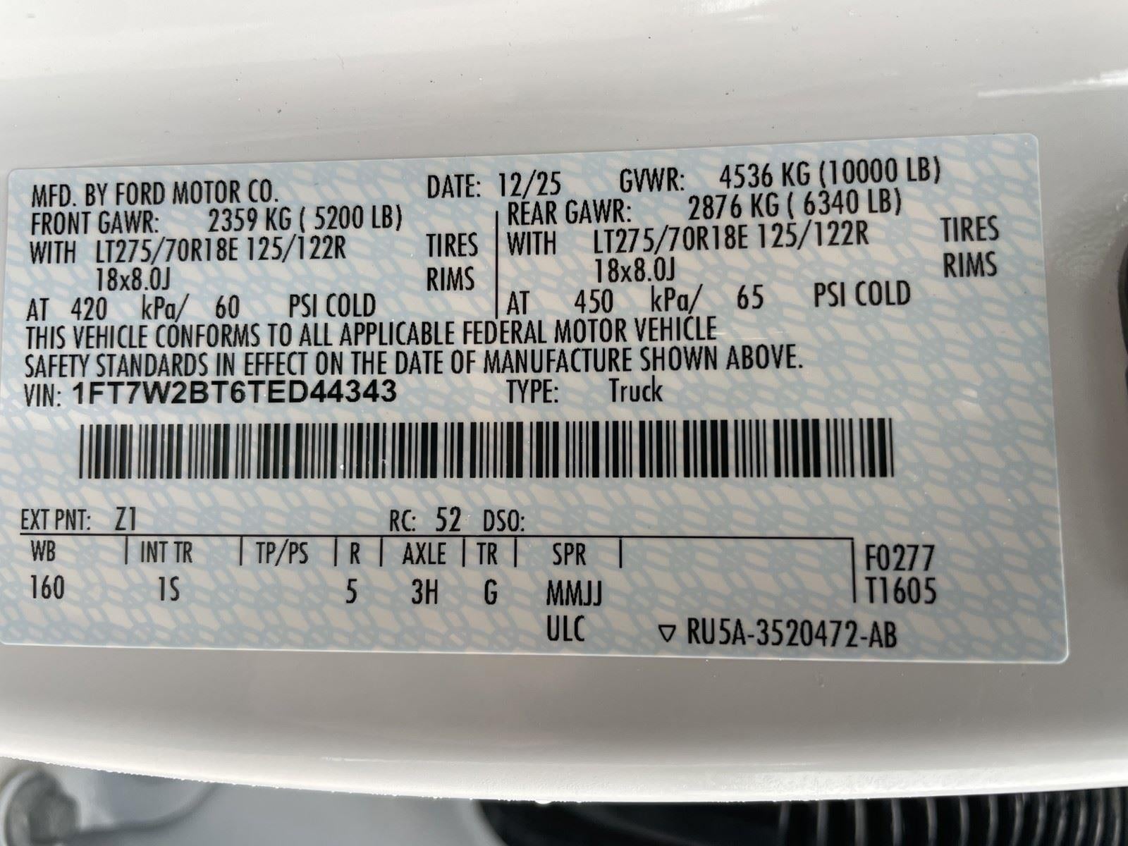 2026 Ford Super Duty F-250 SRW XL