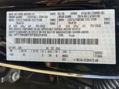 2026 Ford Super Duty F-250 Srw XLT