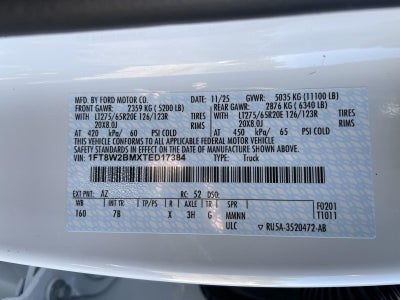 2026 Ford Super Duty F-250 SRW Platinum