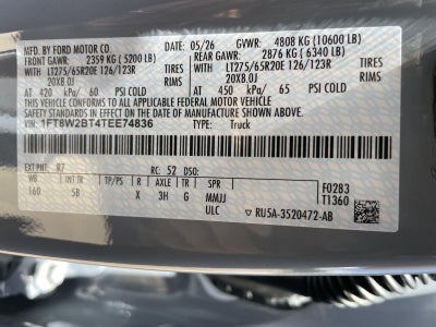 2026 Ford Super Duty F-250 SRW LARIAT