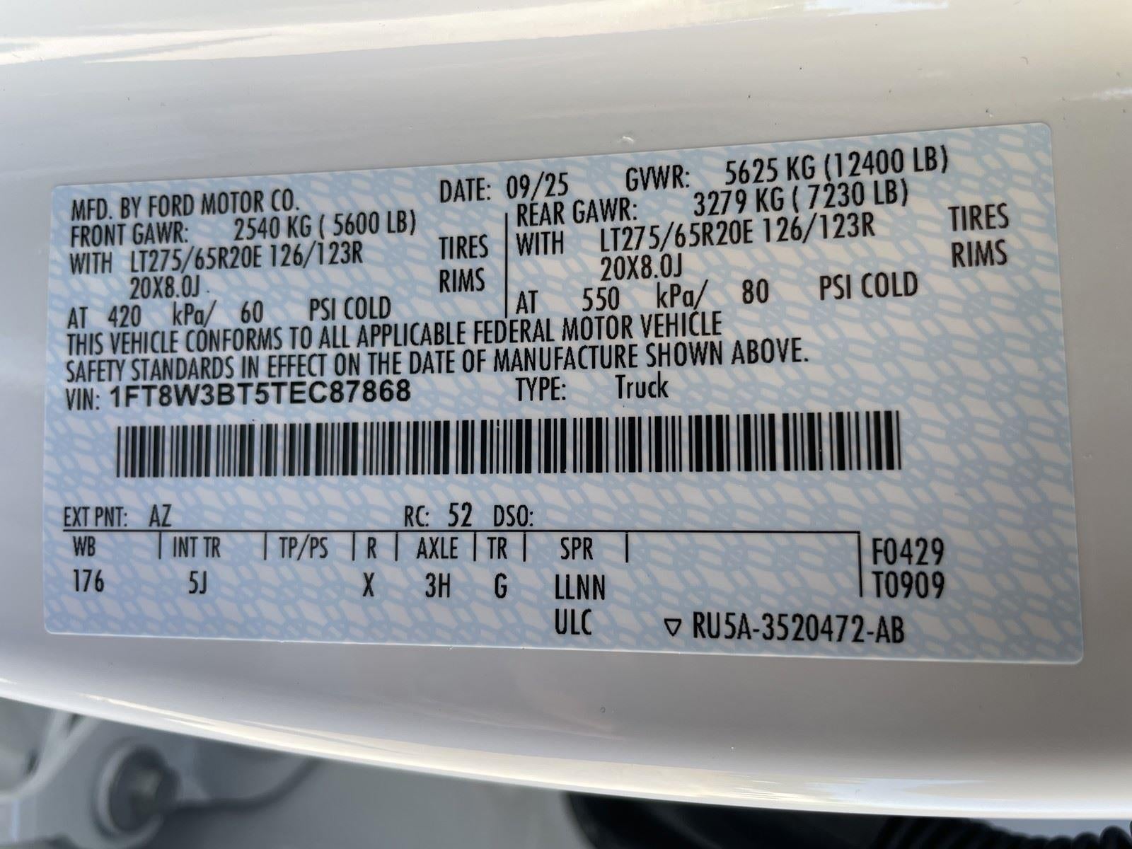 2026 Ford Super Duty F-350 SRW LARIAT