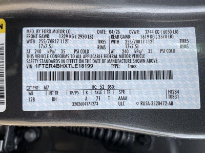2026 Ford Ranger XL