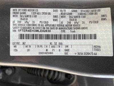 2021 Ford Ranger XL
