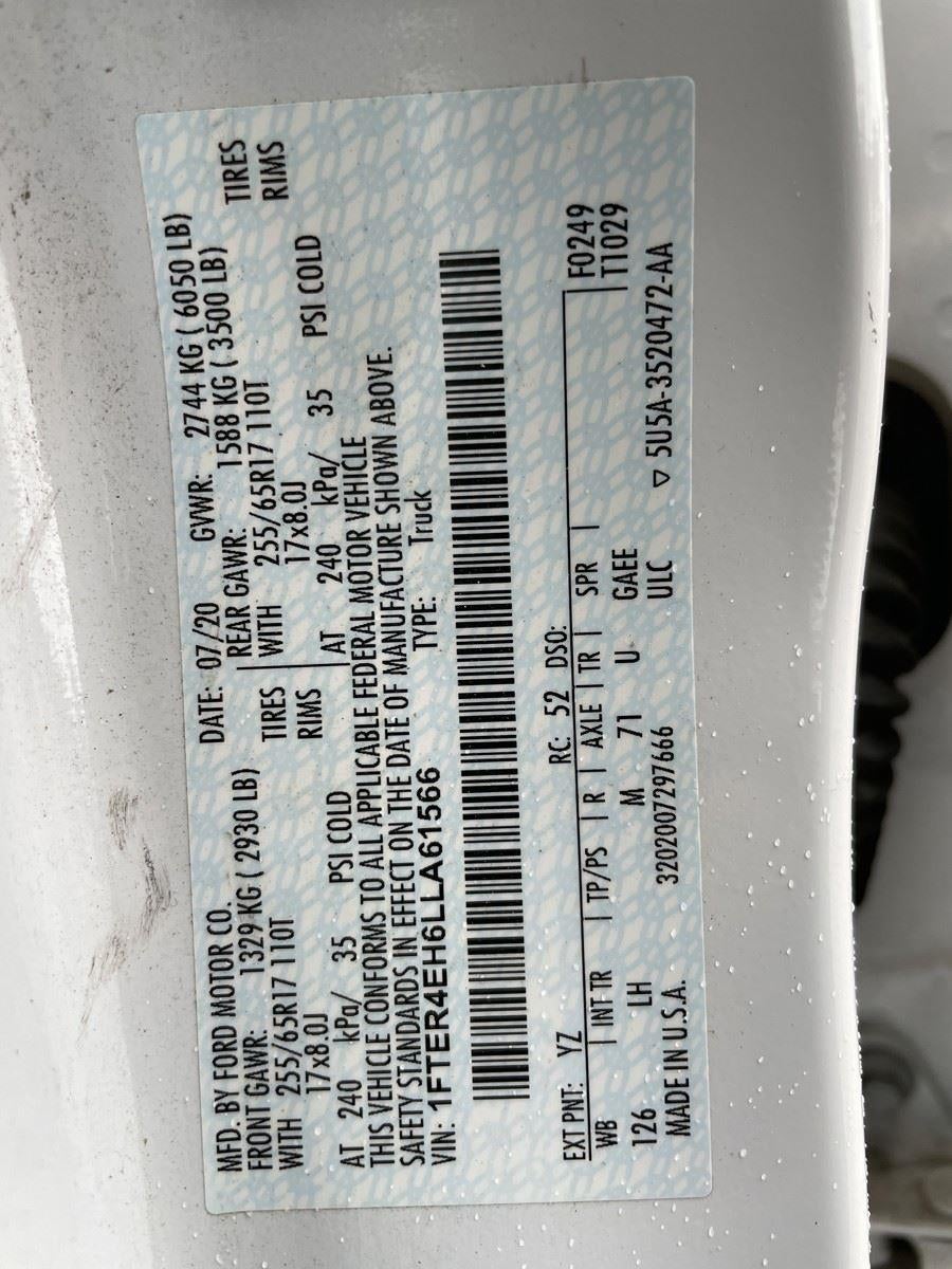 2020 Ford Ranger XLT