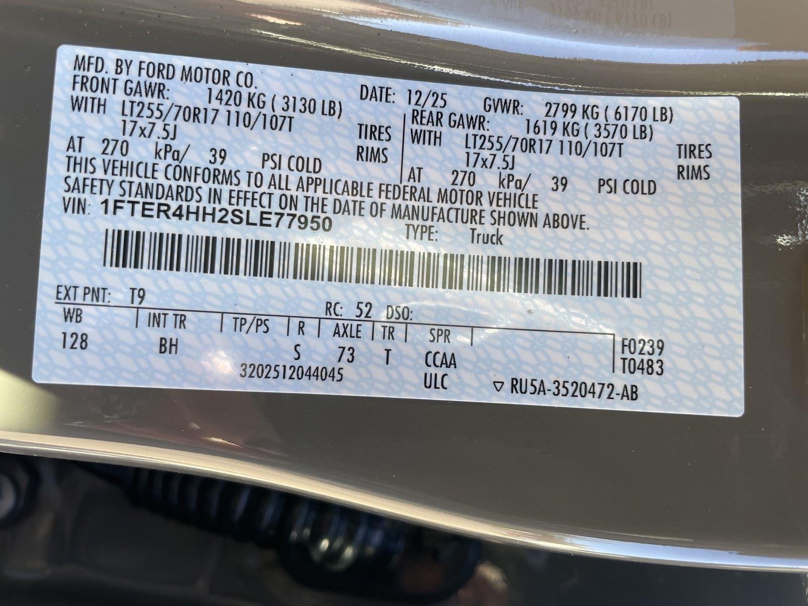 2025 Ford Ranger XLT