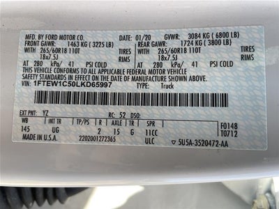 2020 Ford F-150 XLT