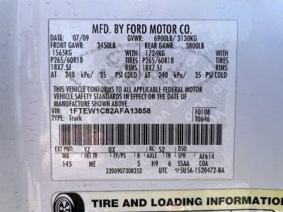 2010 Ford F-150 XLT