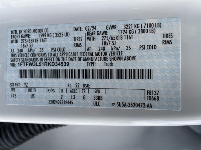 2024 Ford F-150 XLT