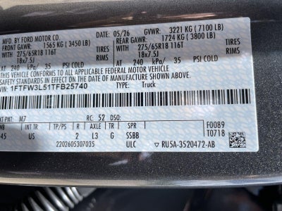 2026 Ford F-150 XLT