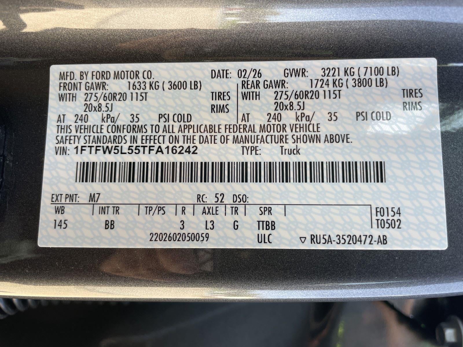 2026 Ford F-150 LARIAT