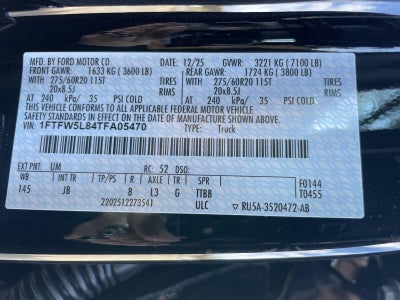 2026 Ford F-150 LARIAT