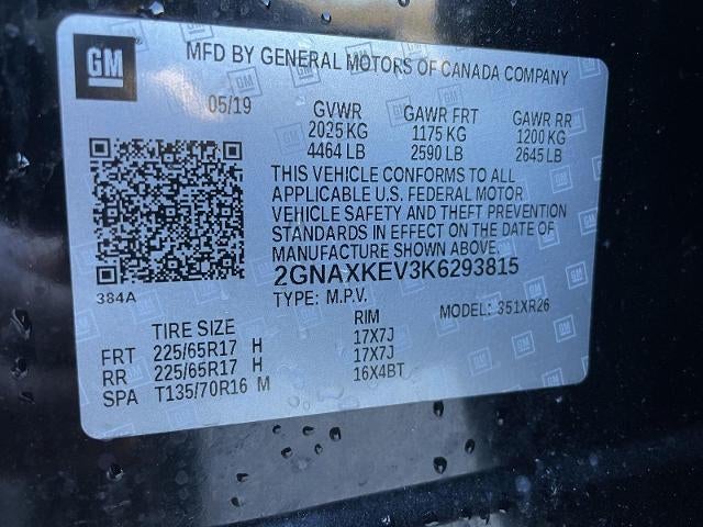 2019 Chevrolet Equinox LT