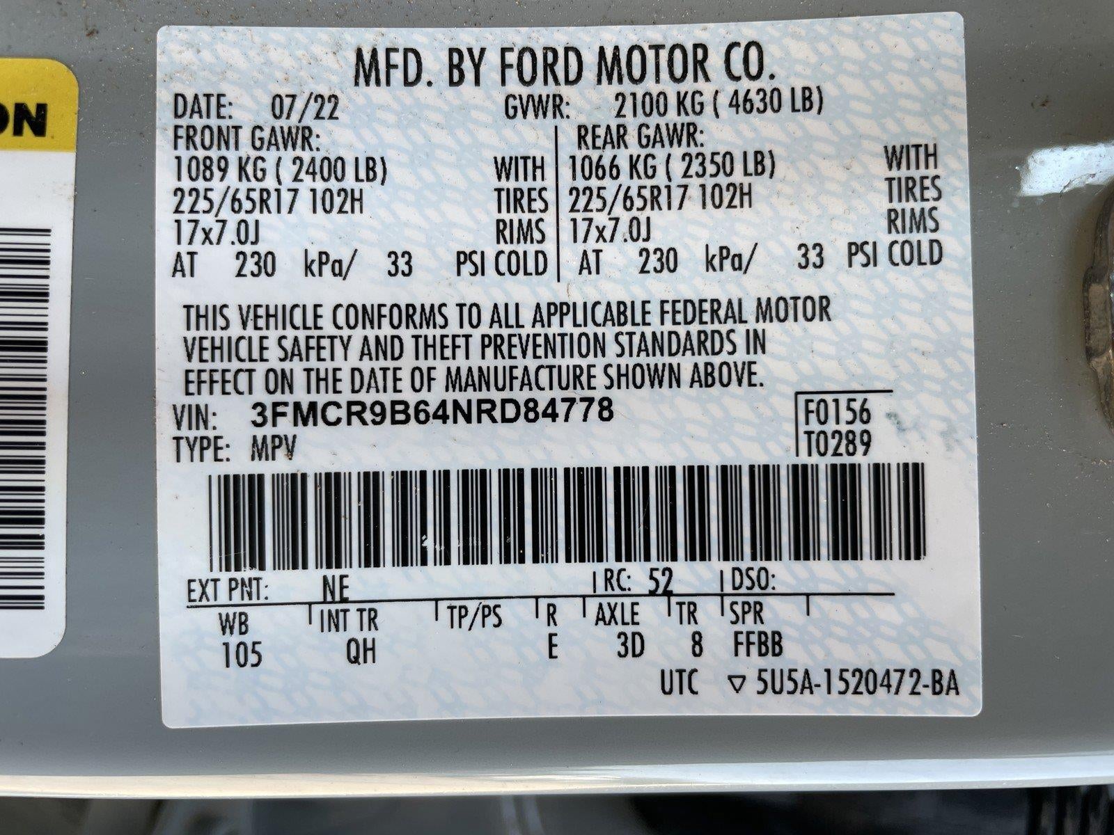 2022 Ford Bronco Sport Big Bend