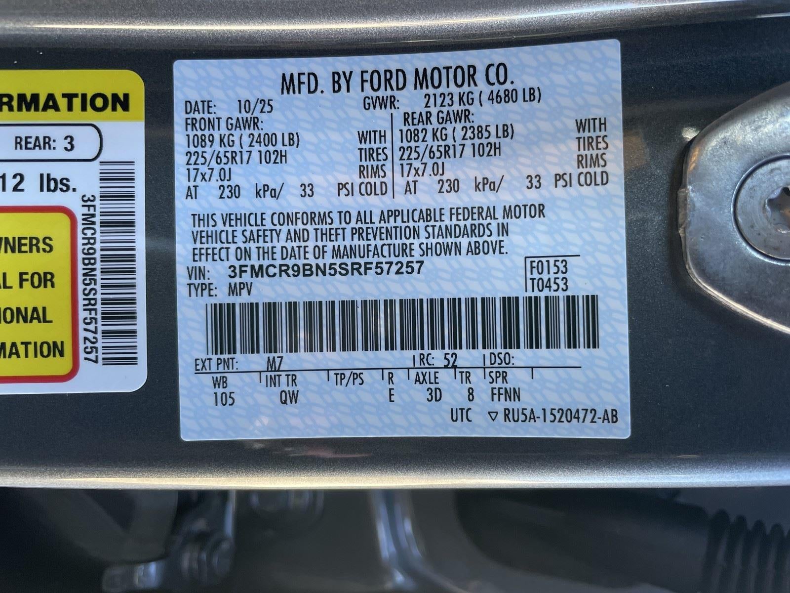 2025 Ford Bronco Sport Big Bend