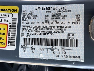 2025 Ford Bronco Sport Heritage