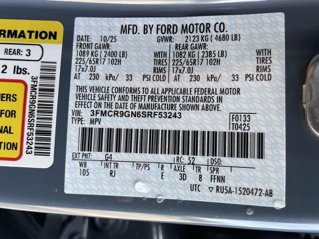 2025 Ford Bronco Sport Heritage