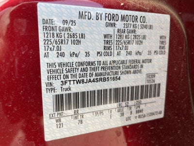 2025 Ford Maverick XLT