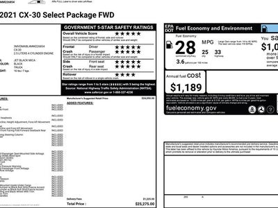 2021 Mazda Mazda CX-30 Select