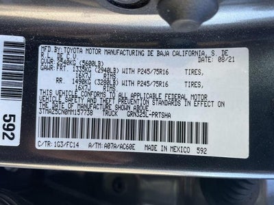 2021 Toyota Tacoma SR5