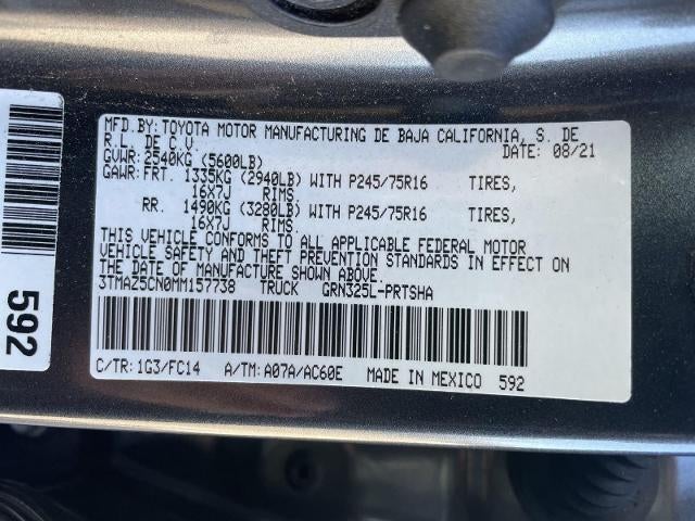 2021 Toyota Tacoma SR5