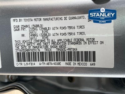 2022 Toyota Tacoma SR5