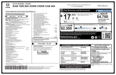 2018 RAM 1500 Big Horn