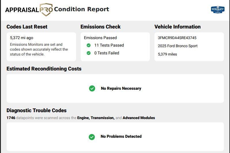 2025 Ford Bronco Sport Badlands