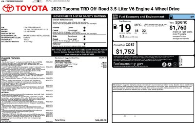 2023 Toyota TACOMA Base