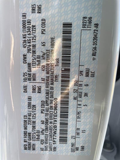 2026 Ford Super Duty F-250 SRW XL