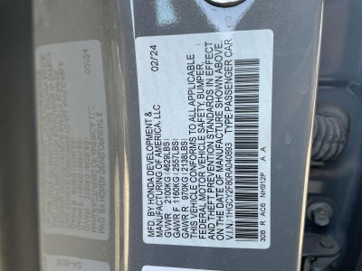 2024 Honda Accord Hybrid Touring