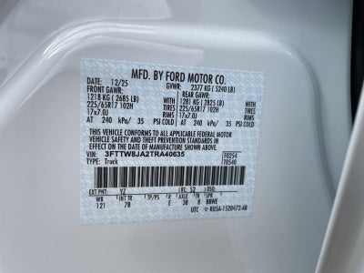 2026 Ford Maverick XLT